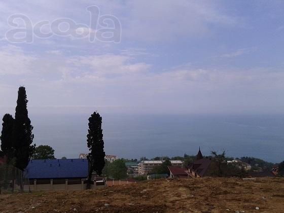 Продаётся участок в Сочи, с панорамным видом на море