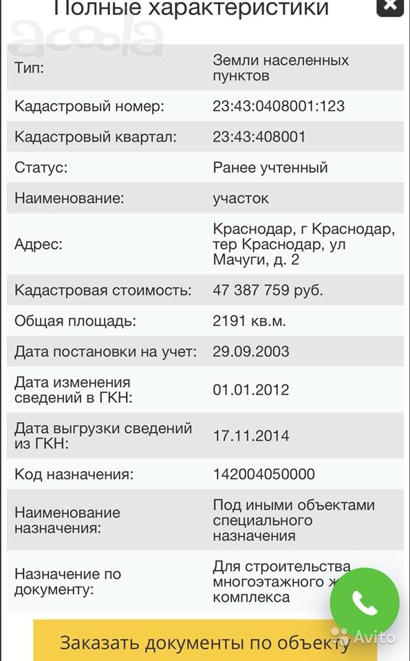Участок 22 сот. (ИЖС) ул. мачуги 2